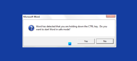 How to open Word, Excel, PowerPoint, Outlook in Safe Mode