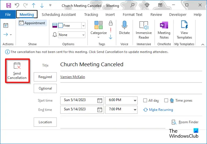 1728180385 772 How to Cancel a Meeting or Restore Cancelled Meeting in