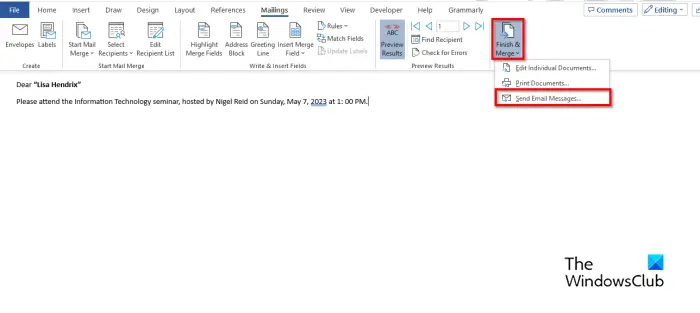 1728206770 166 How to Mail Merge from Excel to Outlook