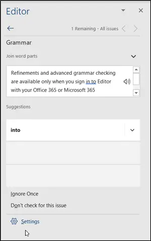 1728246185 822 How to use Microsoft Editor to check Grammar and Spelling