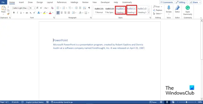 1728281596 980 How to convert a Word document to PowerPoint