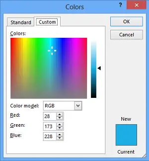 Standard Colors