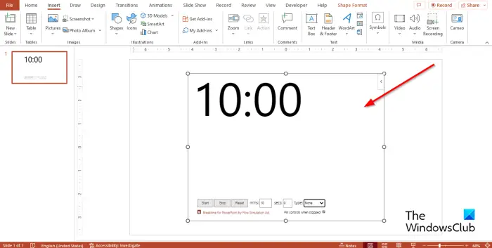 1728320309 164 How to add Countdown Timer in PowerPoint