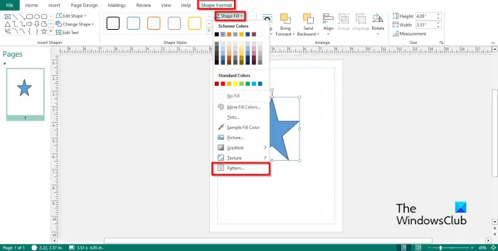 1728328277 487 How to Gradient Fill or Pattern Fill Shapes in Publisher