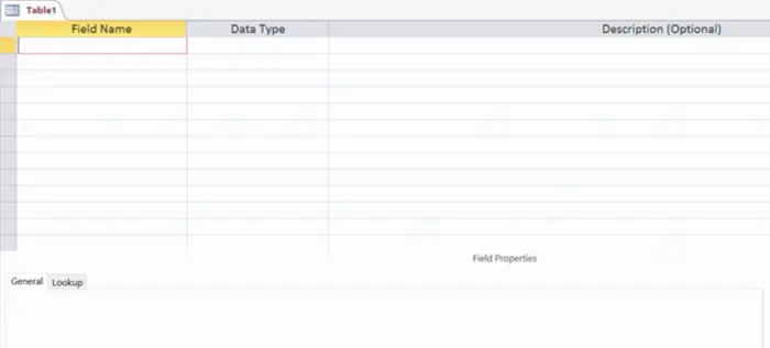 1728339183 181 How to create Tables with Table Designer in Access