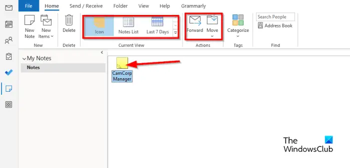 1728344022 942 How to create notes in an Outlook app