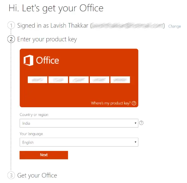 How to activate Microsoft Office