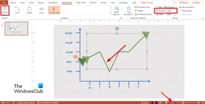 1728364415 154 How to make an Animated Line Graph in PowerPoint