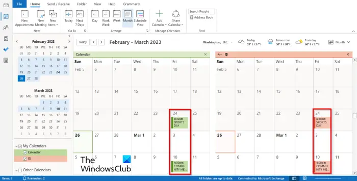 1728386066 909 How to merge two Outlook Calendars