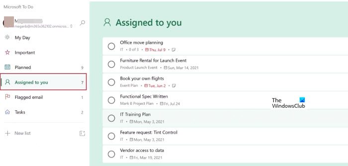 Microsoft Planner tasks in Microsoft To Do