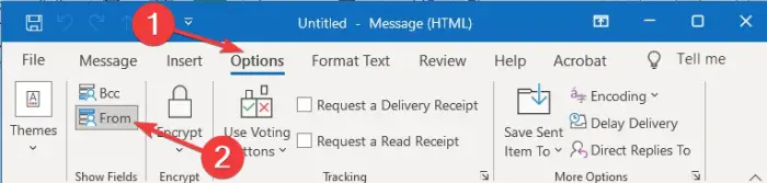 1728423660 68 From Field is missing in Outlook Working