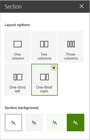 1728436423 791 Add sections and columns on a SharePoint Modern Page