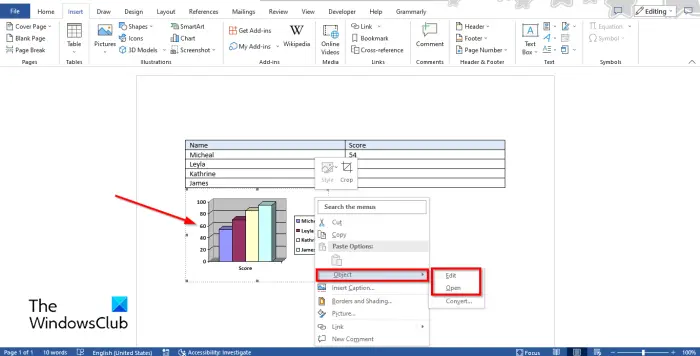 1728437050 718 How to convert Table to Chart in Word