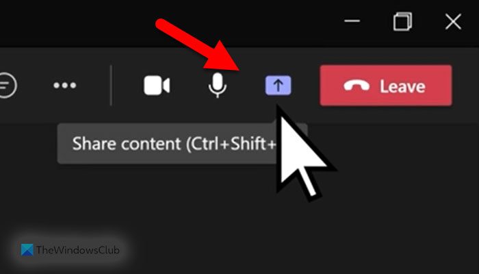 How to share your Screen in Microsoft Teams