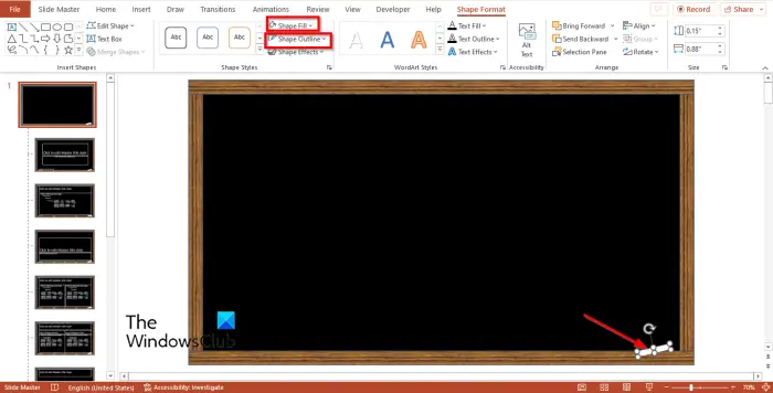 1728489735 247 How to create a Chalkboard Background in PowerPoint