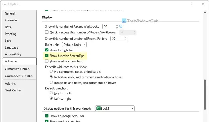 Default Excel settings you should change