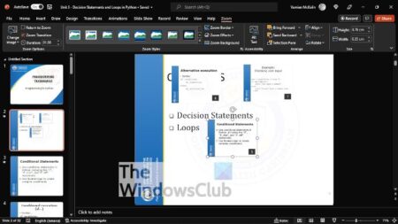 How to zoom in on Picture during PowerPoint presentation