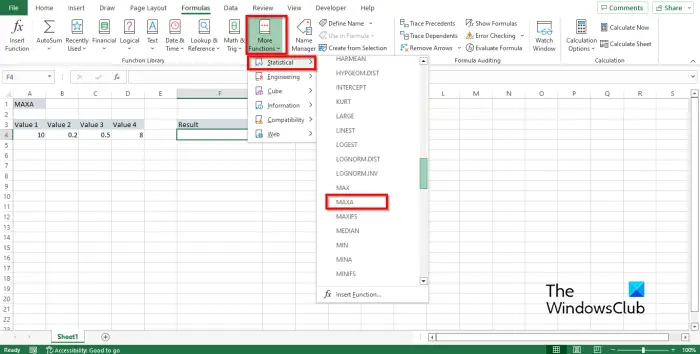 1728523608 564 How to use the MAXA and MINA function in