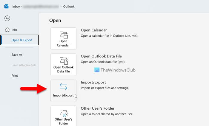 How to export contacts from Outlook