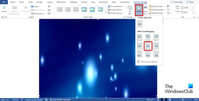 1728561313 209 How to insert animated GIF in Word document