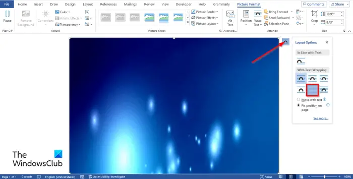 1728561313 941 How to insert animated GIF in Word document