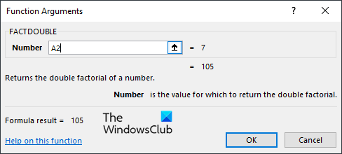 1728564597 28 How to use the FACT or FACTDOUBLE function in