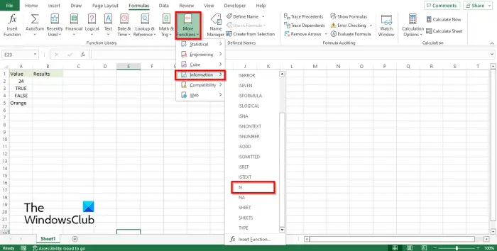 1728566737 721 How to use the N function in Microsoft