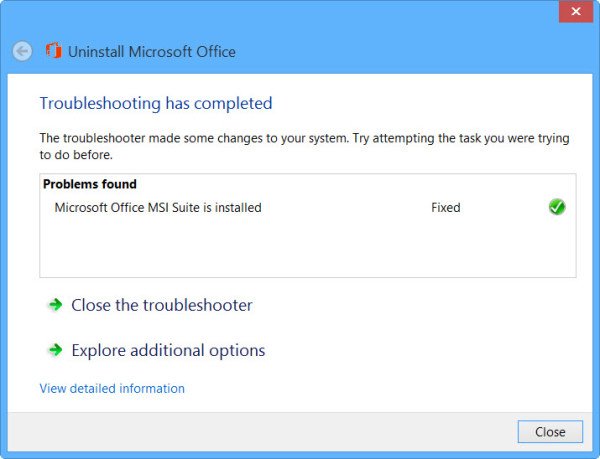 uninstall office 2031 6