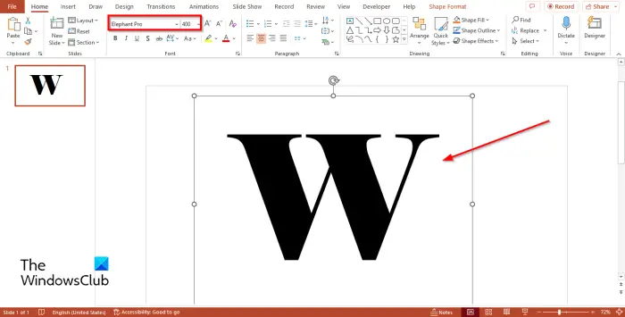 1728593186 154 How to create a Split Letter Design in PowerPoint