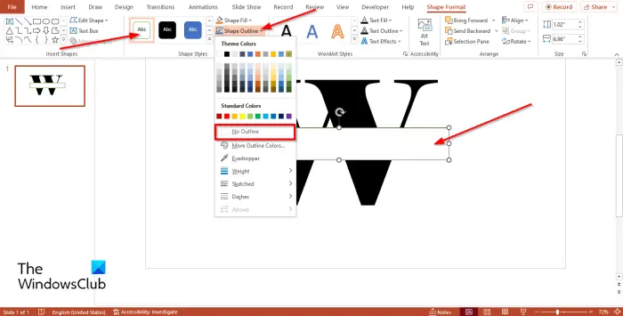 1728593186 559 How to create a Split Letter Design in PowerPoint