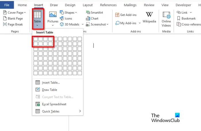 1728602653 938 How to insert a Table in Word