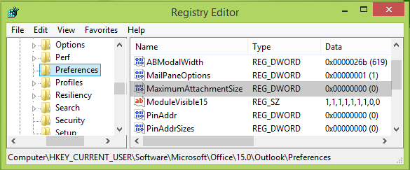 outlook Attachment Size Exceeds The Allowable Limit