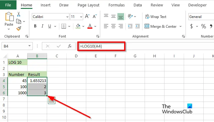 1728613237 220 How to use the LOG and LOG10 function in