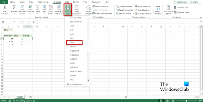 1728613237 641 How to use the LOG and LOG10 function in