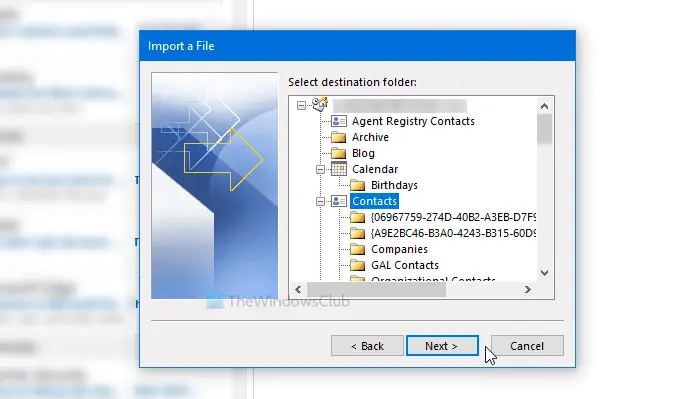 How to import Gmail contacts into Outlook