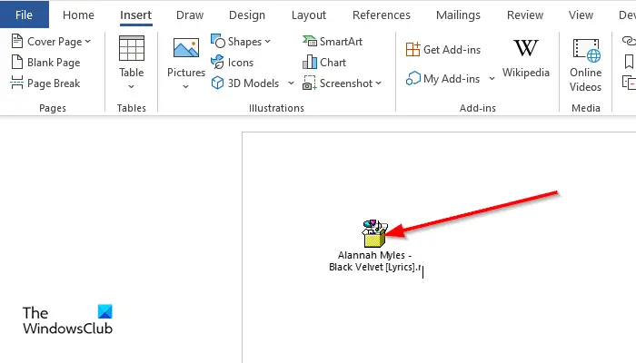 1728724665 778 How to insert Sound file in Word Excel and PowerPoint