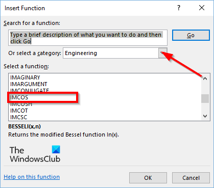 1728734354 209 How to use the IMCOS function in Microsoft