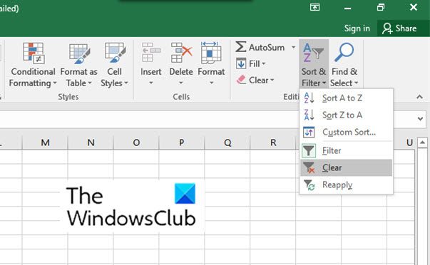 Excel not responding