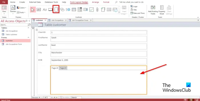 1728751913 417 How to create a Tabbed Form in Access