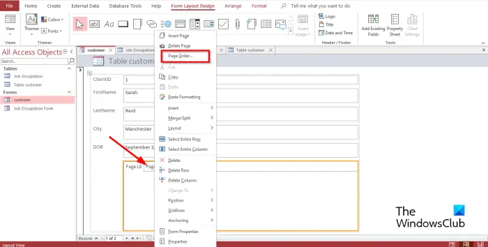 1728751914 793 How to create a Tabbed Form in Access