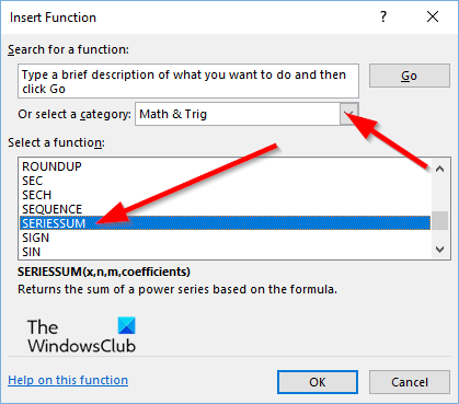 1728752820 922 How to use the SERIESSUM function in