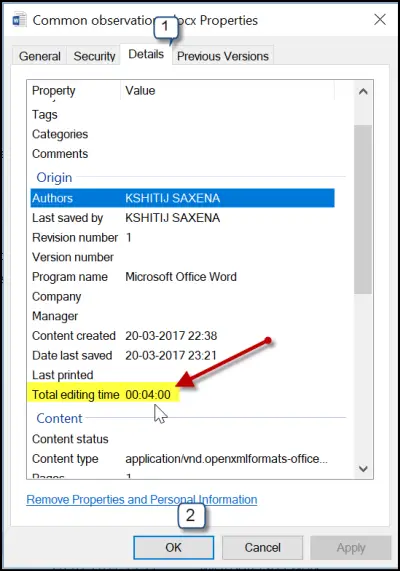 1728803775 344 How to Track Total Editing Time spent on Word document