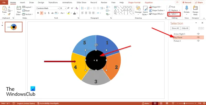 1728819080 348 How to create a Spinning Wheel animation in PowerPoint