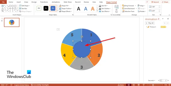 1728819080 367 How to create a Spinning Wheel animation in PowerPoint