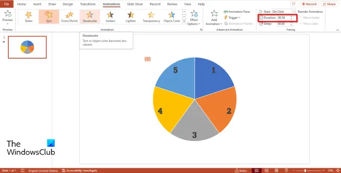 1728819080 566 How to create a Spinning Wheel animation in PowerPoint