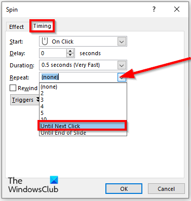 1728819080 587 How to create a Spinning Wheel animation in PowerPoint