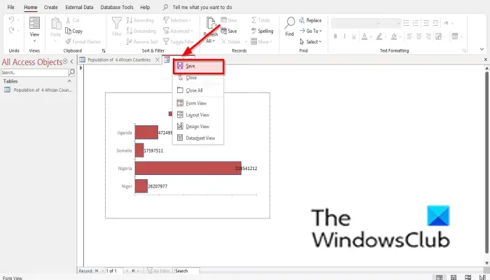 1728875493 491 How to create a Bar Chart in Microsoft Access