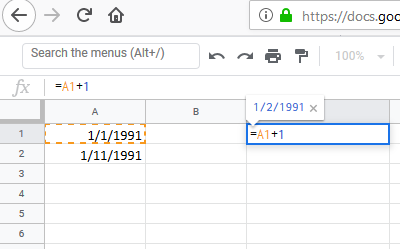 How to list all Dates between two dates in Excel