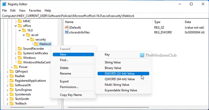 How to always open old Excel spreadsheets in Protected View using Registry