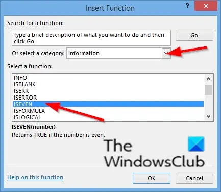 1728970643 736 How to use the ISEVEN function in